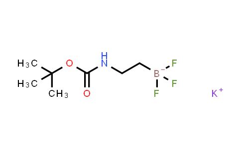 Potassium tert butyl-2-N(2-trifluoroboranuidyl)ethy]carbamate