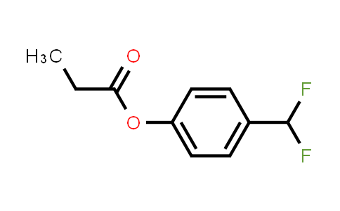 Propionic acid 4-(difluoromethyl)-phenyl ester