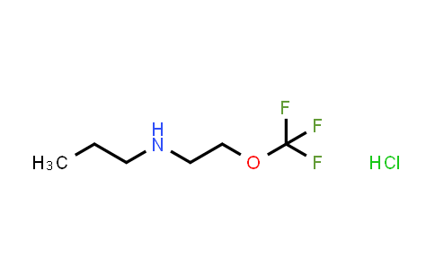 Propyl-(2-trifluoromethoxy-ethyl)-ammonium;chloride