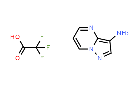 Pyrazolo[1,5-a]pyrimidin-3-amine; 2,2,2-trifluoroacetic acid