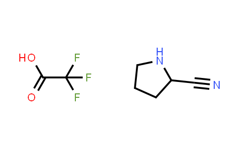 Pyrrolidine-2-carbonitrile 2,2,2-trifluoroacetic acid