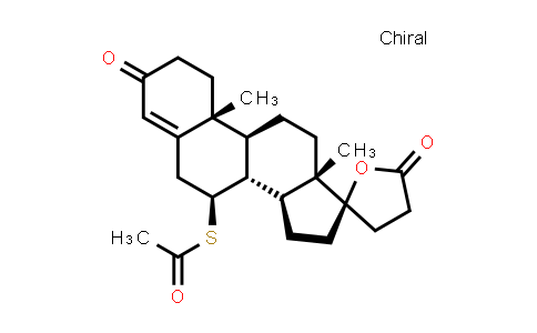 S-[(7S,8R,9S,10R,13S,14S,17R)-10,13-dimethyl-3,5'-dioxo-spiro[2,6,7,8,9,11,12,14,15,16-decahydro-1H-cyclopenta[a]phenanthrene-17,2'-tetrahydrofuran]-7-yl] ethanethioate