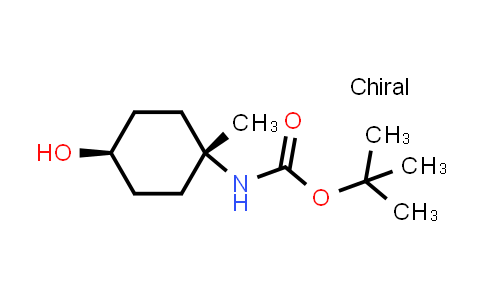 tert-Butyl ((1R, 4R)-4-hydroxy-1-methylcyclohexyl)carbamate