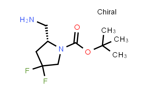 tert-Butyl (2R)-2-(aminomethyl)-4,4-difluoro-pyrrolidine-1-carboxylate