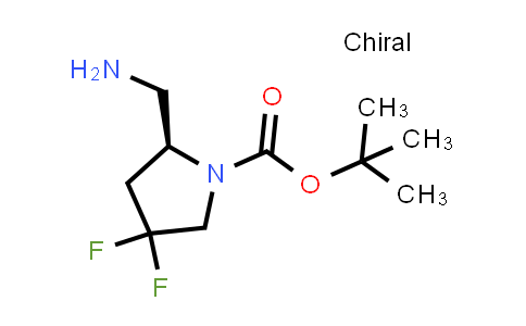 tert-Butyl (2S)-2-(aminomethyl)-4,4-difluoro-pyrrolidine-1-carboxylate