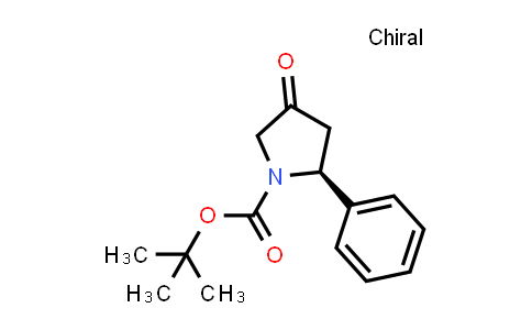 tert-Butyl (2S)-4-oxo-2-phenyl-pyrrolidine-1-carboxylate