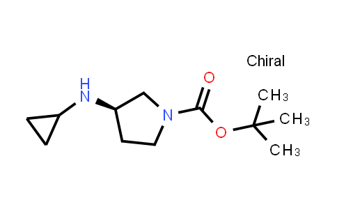 tert-butyl (3R)-3-(cyclopropylamino)pyrrolidine-1-carboxylate