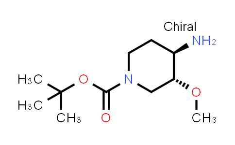 tert-Butyl (3R,4R)-4-amino-3-methoxy-piperidine-1-carboxylate