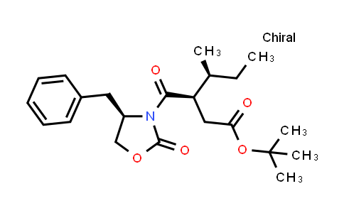 tert-butyl (3R,4S)-3-[(4R)-4-Benzyl-2-oxo-oxazolidine-3-carbonyl]-4-methyl-hexanoate