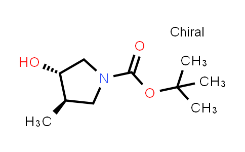 tert-Butyl (3S,4R)-3-hydroxy-4-methyl-pyrrolidine-1-carboxylate
