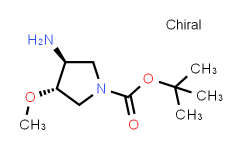 tert-butyl (3S,4S)-3-amino-4-methoxy-pyrrolidine-1-carboxylate
