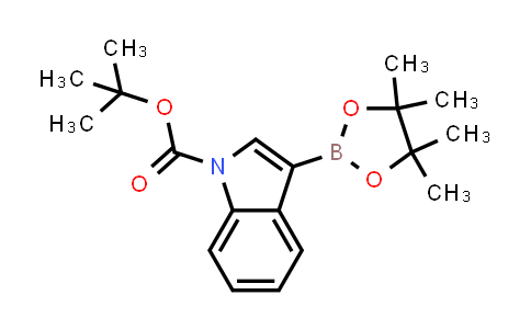 tert-Butyl 3-(4,4,5,5-tetramethyl-1,3,2-dioxaborolan-2-yl)indole-1-carboxylate