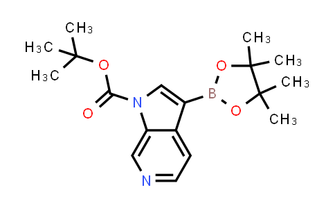 tert-butyl 3-(4,4,5,5-tetramethyl-1,3,2-dioxaborolan-2-yl)pyrrolo[2,3-c]pyridine-1-carboxylate