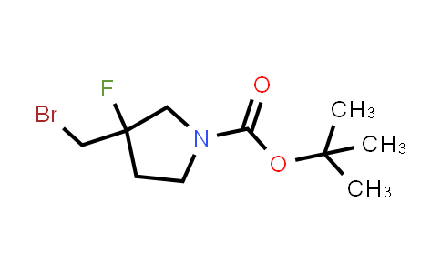 tert-Butyl 3-(bromomethyl)-3-fluoro-pyrrolidine-1-carboxylate