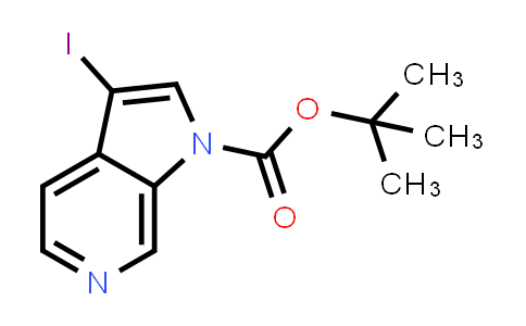 tert-Butyl 3-iodopyrrolo[2,3-c]pyridine-1-carboxylate