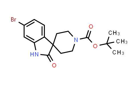 tert-Butyl 6-bromo-2-oxo-spiro[indoline-3,4'-piperidine]-1'-carboxylate