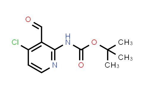 Tert-butyl N-(4-chloro-3-formyl-2-pyridyl)carbamate
