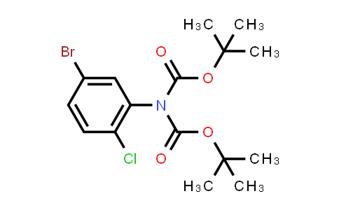 tert-butyl N-(5-bromo-2-chloro-phenyl)-N-tert-butoxycarbonyl-carbamate