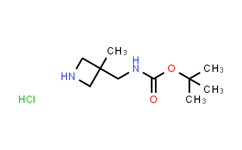 tert-Butyl N-[(3-methylazetidin-3-yl)methyl]carbamate hydrochloride