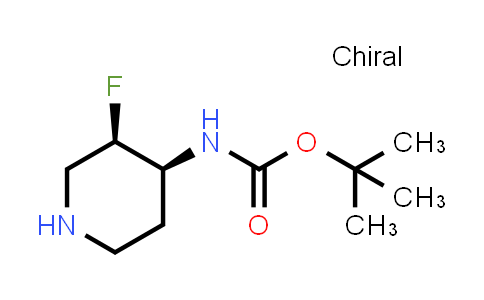 tert-butyl N-[(3R,4S)-3-Fluoro-4-piperidyl]carbamate