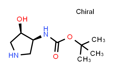 tert-Butyl N-[(3S,4R)-4-hydroxypyrrolidin-3-yl]carbamate