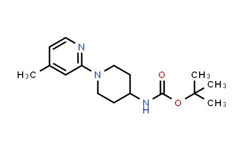 tert-butyl N-[1-(4-methyl-2-pyridyl)-4-piperidyl]carbamate