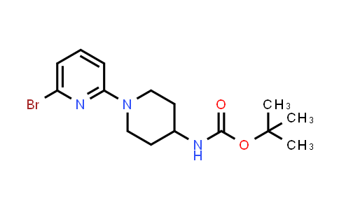 tert-butyl N-[1-(6-bromo-2-pyridyl)-4-piperidyl]carbamate