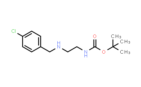 tert-Butyl N-[2-[(4-chlorophenyl)methylamino]ethyl]carbamate