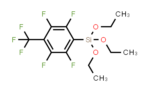 Triethoxy(2,3,5,6-tetrafluoro-4-(trifluoromethyl)phenyl)silane
