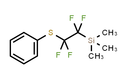 trimethyl-(1,1,2,2-tetrafluoro-2-phenylsulfanyl-ethyl)silane