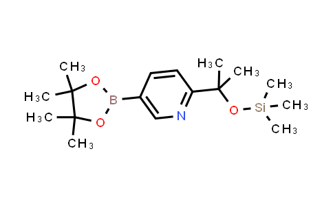 Trimethyl-[1-methyl-1-[5-(4,4,5,5-tetramethyl-1,3,2-dioxaborolan-2-yl)-2-pyridyl]ethoxy]silane