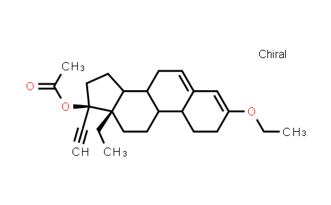 [(13S,17R)-3-Ethoxy-13-ethyl-17-ethynyl-2,7,8,9,10,11,12,14,15,16-decahydro-1H-cyclopenta[a]phenanthren-17-yl] acetate