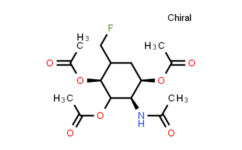 [(1R,2R,4S)-2-Acetamido-3,4-diacetoxy-5-(fluoromethyl)cyclohexyl] acetate