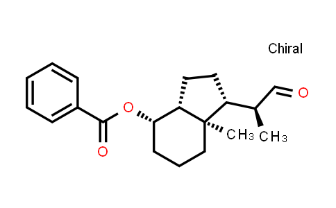 [(1R,3aR,4S,7aR)-7a-Methyl-1-[(1S)-1-methyl-2-oxo-ethyl]-1,2,3,3a,4,5,6,7-octahydroinden-4-yl] benzoate