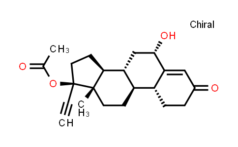 [(6S,8R,9S,10R,13S,14S,17R)-17-ethynyl-6-hydroxy-13-methyl-3-oxo-1,2,6,7,8,9,10,11,12,14,15,16-dodecahydrocyclopenta[a]phenanthren-17-yl] acetate
