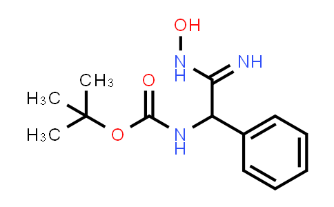 [(N-Hydroxycarbamimidoyl)-phenyl-methyl]-carbamic acid tert-butyl ester