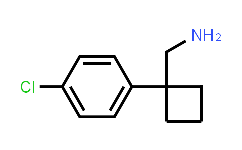 [1-(4-Chlorophenyl)cyclobutyl]methanamine