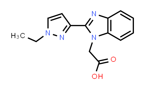 [2-(1-Ethyl-1H-pyrazol-3-yl)-1H-benzimidazol-1-yl]acetic acid