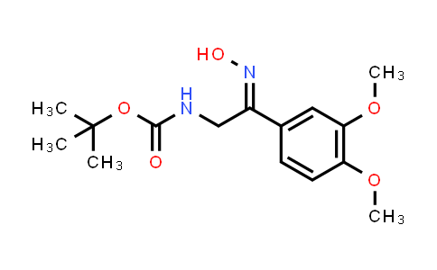 [2-(3,4-Dimethoxy-phenyl)-2-hydroxyimino-ethyl]-carbamic acid tert-butyl ester