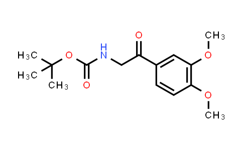 [2-(3,4-Dimethoxy-phenyl)-2-oxo-ethyl]-carbamic acid tert-butyl ester