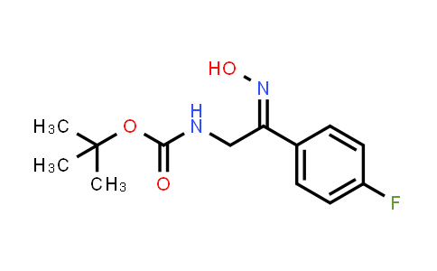 [2-(4-Fluoro-phenyl)-2-hydroxyimino-ethyl]-carbamic acid tert-butyl ester