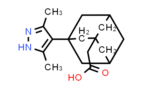 [3-(3,5-Dimethyl-1H-pyrazol-4-yl)-1-adamantyl]acetic acid