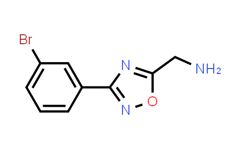 [3-(3-bromophenyl)-1,2,4-oxadiazol-5-yl]methanamine
