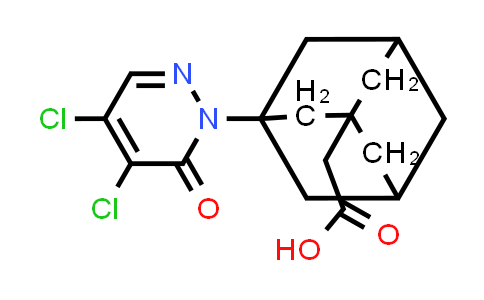 [3-(4,5-Dichloro-6-oxopyridazin-1(6H)-yl)-1-adamantyl]acetic acid