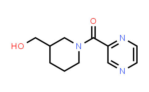 [3-(hydroxymethyl)-1-piperidyl]-pyrazin-2-yl-methanone
