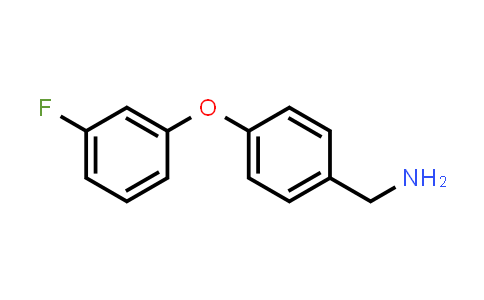 [4-(3-fluorophenoxy)phenyl]methanamine