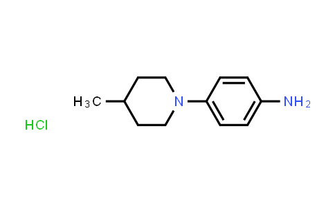 [4-(4-Methylpiperidin-1-yl)phenyl]amine hydrochloride