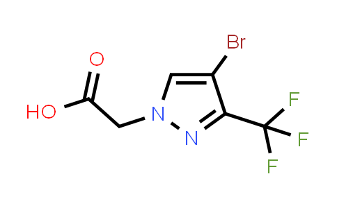 [4-Bromo-3-(trifluoromethyl)-1H-pyrazol-1-yl]acetic acid