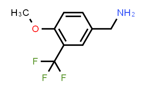 [4-Methoxy-3-(trifluoromethyl)phenyl]methanamine