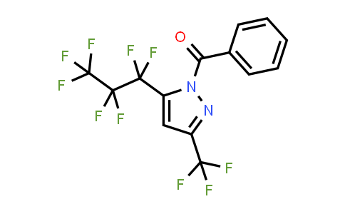 [5-(1,1,2,2,3,3,3-heptafluoropropyl)-3-(trifluoromethyl)pyrazol-1-yl]-phenyl-methanone